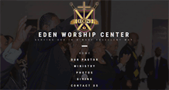 Desktop Screenshot of edenworship.com