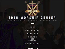 Tablet Screenshot of edenworship.com